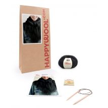 Kit Tricot Femme Chèche Marion Noir Tu - Phildar