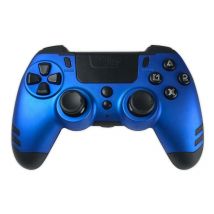 Steelplay Slimpack - Manette Sans Fil 2,4 Ghz, Compatible Ps4/ps3/pc, Double Retour De Vibration, 4 Palettes Arrière Programmables, Ergonomique Et