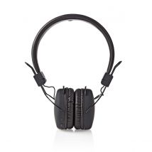 Nedis Casque Audio Bluetooth Supra-auriculaires Pliable Avec Microphone Noir - NEDIS