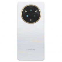 Clappio Cache Batterie De Remplacement Pour Realme 14 Pro Avec Adhésif Intégré Blanc - Avizar