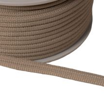 Double Cordon 9mm Beige Lin Au Mètre - My mercerie