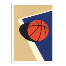 Affiche 30x40 Cm - Oakland Basketball Team Version 2 - Rosi Feist - Wall Editions
