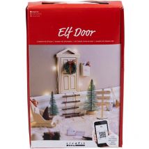 Kit Créatif Noël - Porte De Lutin - 30 Pcs - CC Hobby