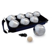 Set De 8 Boules De Pétanque Loisir + 1 Cochonnet + 1 Mesureur - Cadetel - Ferry Jouets