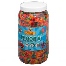 Pot De 13000 Perles Fluorescentes À Repasser - Hama