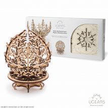 Fleur Lila- Puzzle 3d Mécanique Ugears-models