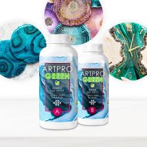 Art Pro Green Résine Époxy: Qualité Resinpro Classique, Impact Environnemental Réduit - 830 Gr
