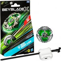 Beyblade X, Starter Pack Avec Toupie De Compétition Helm Knight 3-80n Et Lanceur - Hasbro