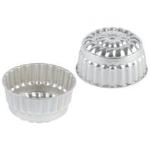 Diplomate Ou Bavarois - Fer Blanc - Ø180/150 Mm H90 Mm - Gobel