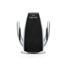 Avizar Support Voiture Universel À Serrage Automatique Et Chargement Sans Fil Noir