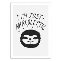 Affiche - I'M Just Narcoleptic - Florent Bodart - Wall Editions