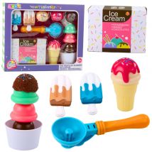 Ensemble Douceurs Glacées Pour Enfants 14 Pièces Avec Cuillère Et Boîte - D toys