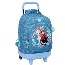 Sac À Dos À Roulettes Reine Des Neiges Sisters 45 Cm Trolley Haut De Gamme - Frozen