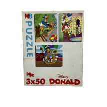 Puzzles 3x50 Pièces Donald Disney