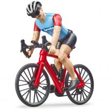 Bworld Vélo De Route Avec Un Cycliste - Bruder