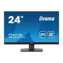 Écran Pc - Iiyama - Xu2491h-b1 - 23,8 Fhd - Ips - 100hz - 0,5ms - Hdmi/dp - Vesa 100x100 - Noir