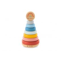 Tour D'Empilage 'ruby' Multicolore - Pinolino - Orange