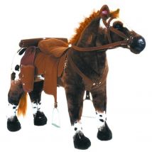 Cheval Cow-boy Debout Avec Son - Capacité De Charge D'Env. 100 Kg - Happy People