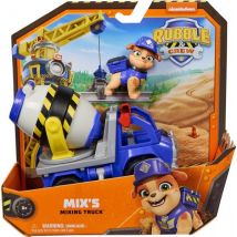 Coffret Pat Patrouille Ruben Et Cie : Camion Toupie + Mix - Vehicule De Luxe - Figurine Chien - Paw Patrol - Spin Master - Spin Master