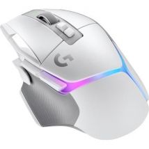 Souris Gamer - Filaire - Logitech G - G502 X Plus Lightspeed - Blanc