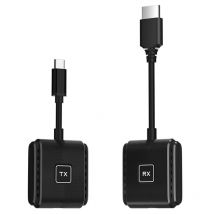 Câble Hdtv Sans Fil 1080p 60hz Pour Transmetteur Récepteur Écran Lcd Noir Yonis