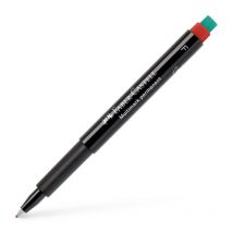 Feutre - Rouge - Indélébile - Fin - Tous Supports - Faber-castell - Faber Castell
