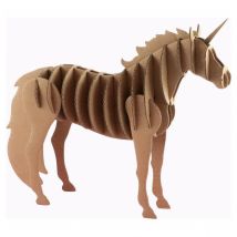 Maquette En Carton Theme Licorne - Graine Creative