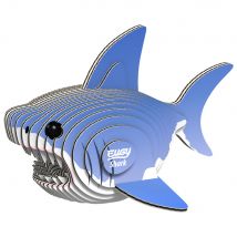 Eugy 3d Modèle: Animal Marin / Requin 7.2x4.8x6.6cm, En Carton, En Boîte, 6+