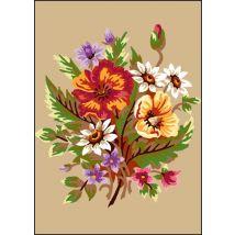 Canevas Antique Bouquet 32x50cm - LUC