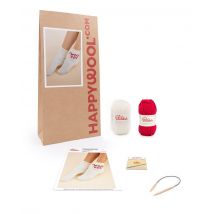 Kit Tricot Femme Chaussettes Madeleine Ecru 37/39 - Phildar