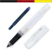 Stylo Roller - Rechargeable Avec Cartouche D'Encre - Pointe Moyenne - Corps Transparent - Online