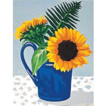 Kit Canevas Tournesol 20x25cm - Margot