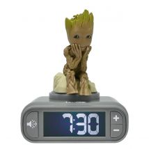 Réveil Avec Veilleuse Groot Des Gardiens De La Galaxie 3d - Lexibook