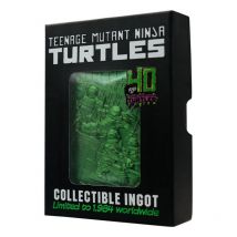 Les Tortues Ninja - Lingot Les Tortues Ninja 40th Anniversary Green Limited Edition - Fanatikk