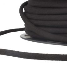 Bobine 30m Cordon Coton Noir 4mm - My mercerie