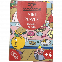 Mini Puzzle La Table De Noël 54 Pièces