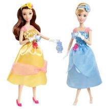 Coffret The Royal : 2 Princesses - Cendrillon Et Belle - Disney Princesse - Mattel - X9352 - DISNEY PRINCESS
