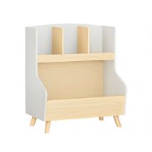 Sobuy Kmb105-hg Bibliothèque Enfant Étagère De Rangement Jouets Pour Enfants Étagère À Livres Pour Garçon, Fille - Sobuy