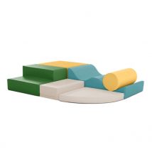 Ensemble Blocs Roulade Multicolore Vert - Iglu