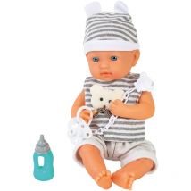 Poupon Nouveau Né Et Accessoires 36 Cm - Wdk Groupe Partner - Wdk Groupe Partner