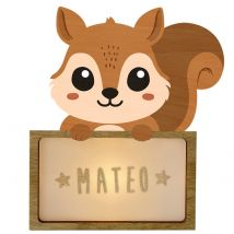 Lampe À Poser Personnalisable - Ecureuil - Vintiun