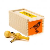 Appeau Individuel Rouge-queue À Front Blanc (en Coffret Bois) - Oiseaux