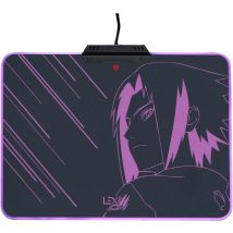 Lexip X Tsume - Tapis De Souris Naruto Shippuden - Rétroéclairage Led - Rigide Avec Une Armature En Métal - Surface Micro Texturée À Faible Frottement