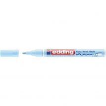 Marqueur Peinture Brillante 751 Bleu Pastel Pointe Ronde 1-2 Mm Edding - Edding