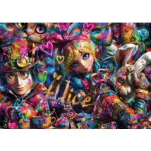 Puzzle 2000 Pièces - Alice À Graffitiland - Bluebird Puzzle