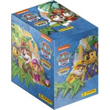Boîte De 36 Pochettes - La Pat' Patrouille Mission Jungle - 180 Stickers - Panini