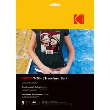 Kodak T-shirt Transfers 3510553 - T-shirt À Creer Et Personnaliser, Logiciel Inclus, Longue Durée De Vie Et Résistance À La Décoloration - Noir - 