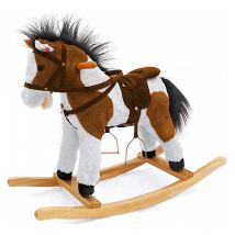 Cheval À Bascule Latek Marron Foncé - Milly Mally