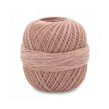 Coton À Crocheter Hakelgarn 10 - Grundl - Certifié Oeko-tex Rose (19) - Gründl