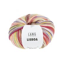 Pelote De Coton À Tricoter Lisboa - 100gr – Lang Yarns - 100% Coton, Légèreté Et Éclat Inspirés Du Portugal 01 Multicolore - LangYarns